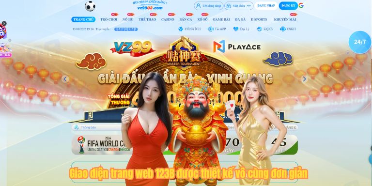 VỀ CHÚNG TÔI 5 Giao diện trang web 123B được thiết kế vô cùng đơn giản