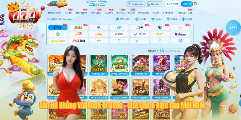 Săn Hũ Khủng Với Book Of Dead - Slot Game Đỉnh Cao Mới Nhất 1 Săn Hũ Khủng Với Book Of Dead - Slot Game Đỉnh Cao Mới Nhất